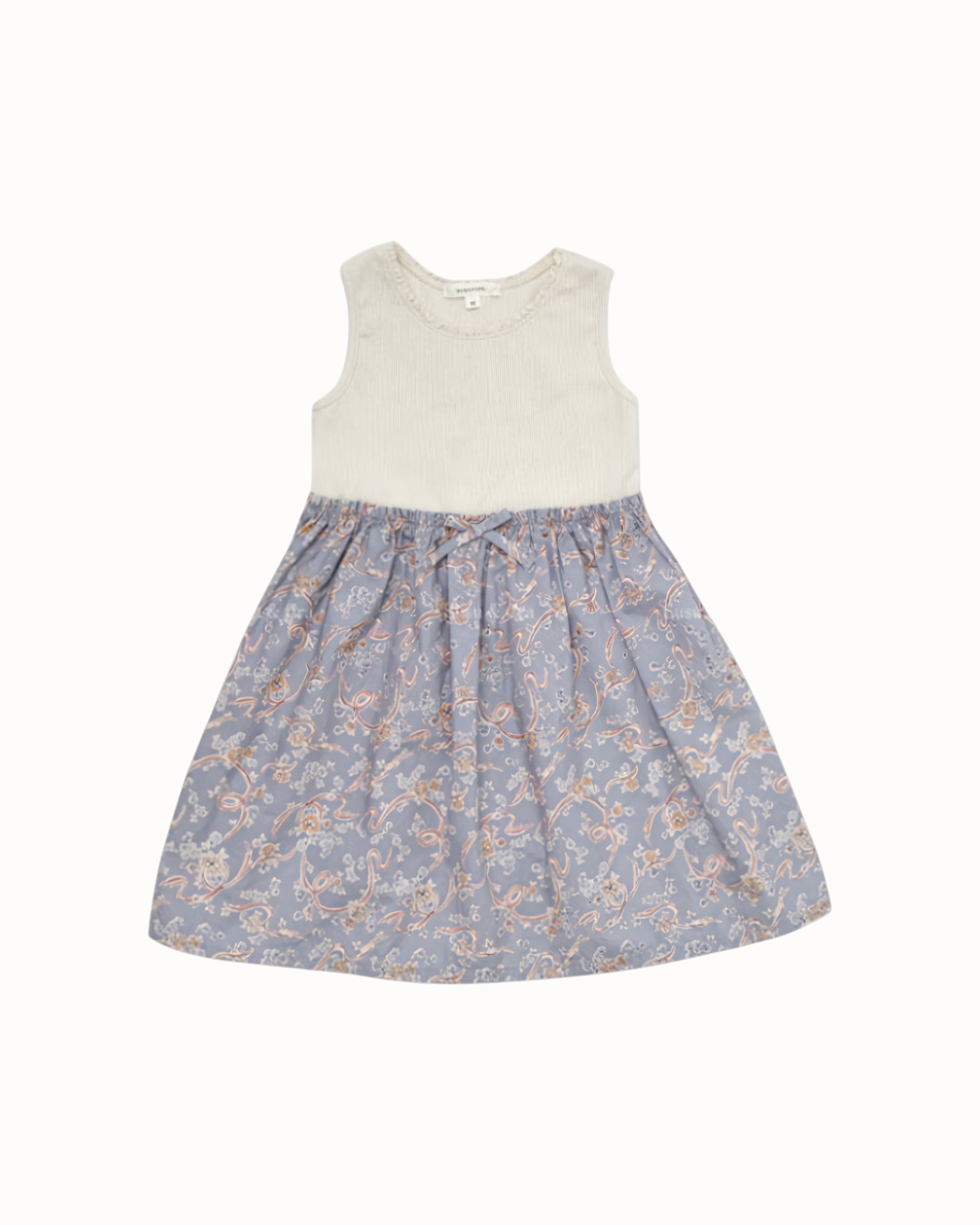 SUSU&CRA Erbert Ribbed Sleeveless Dress – Blue