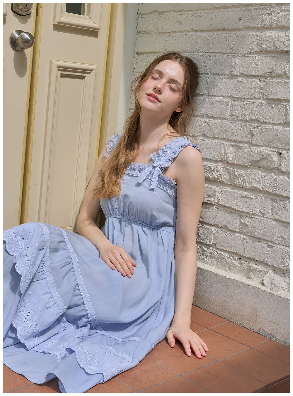 LUNALUZ Good Morning 100% TENCEL™ Lyocell Lounge Dress