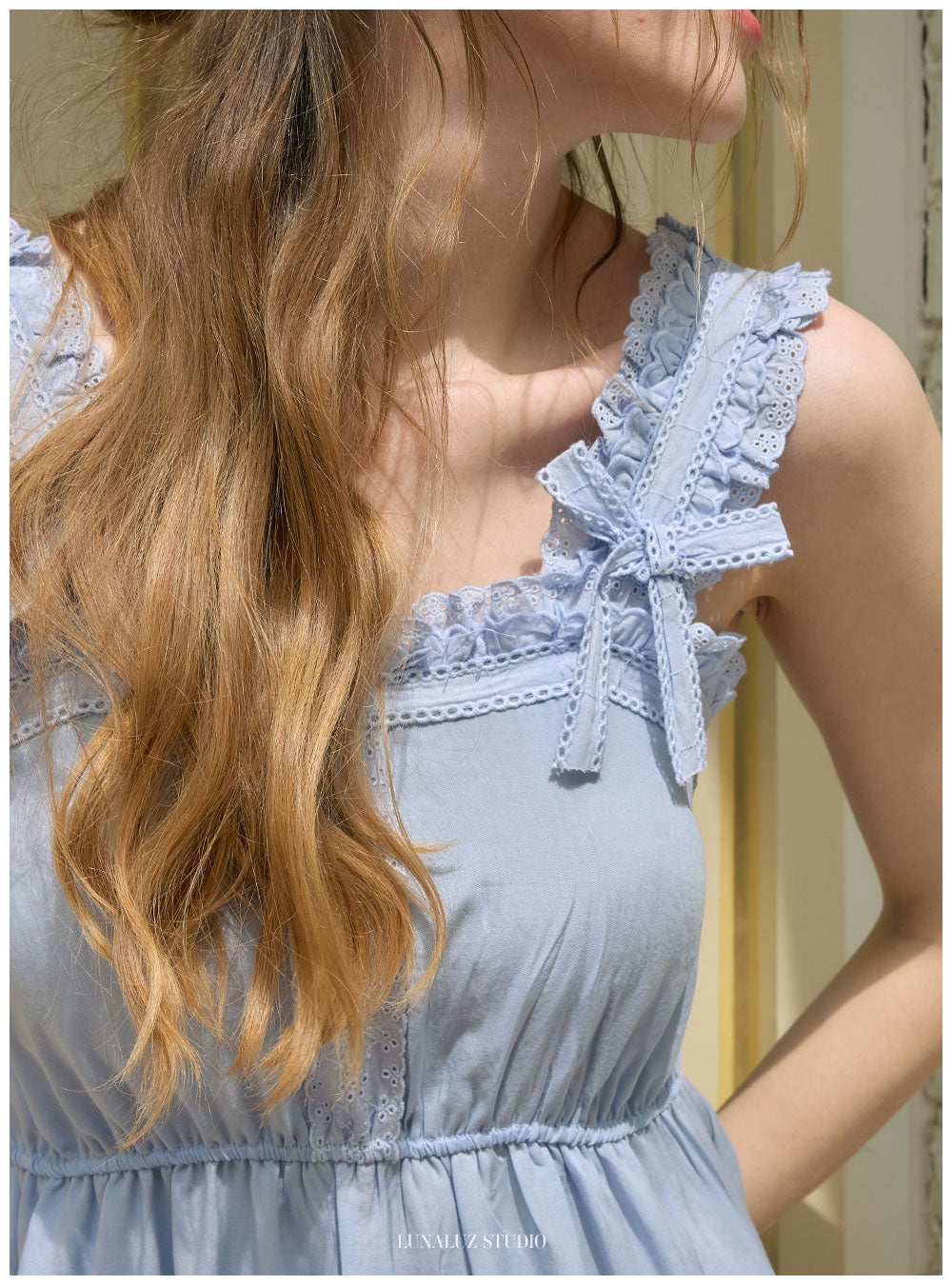 LUNALUZ Good Morning 100% TENCEL™ Lyocell Lounge Dress