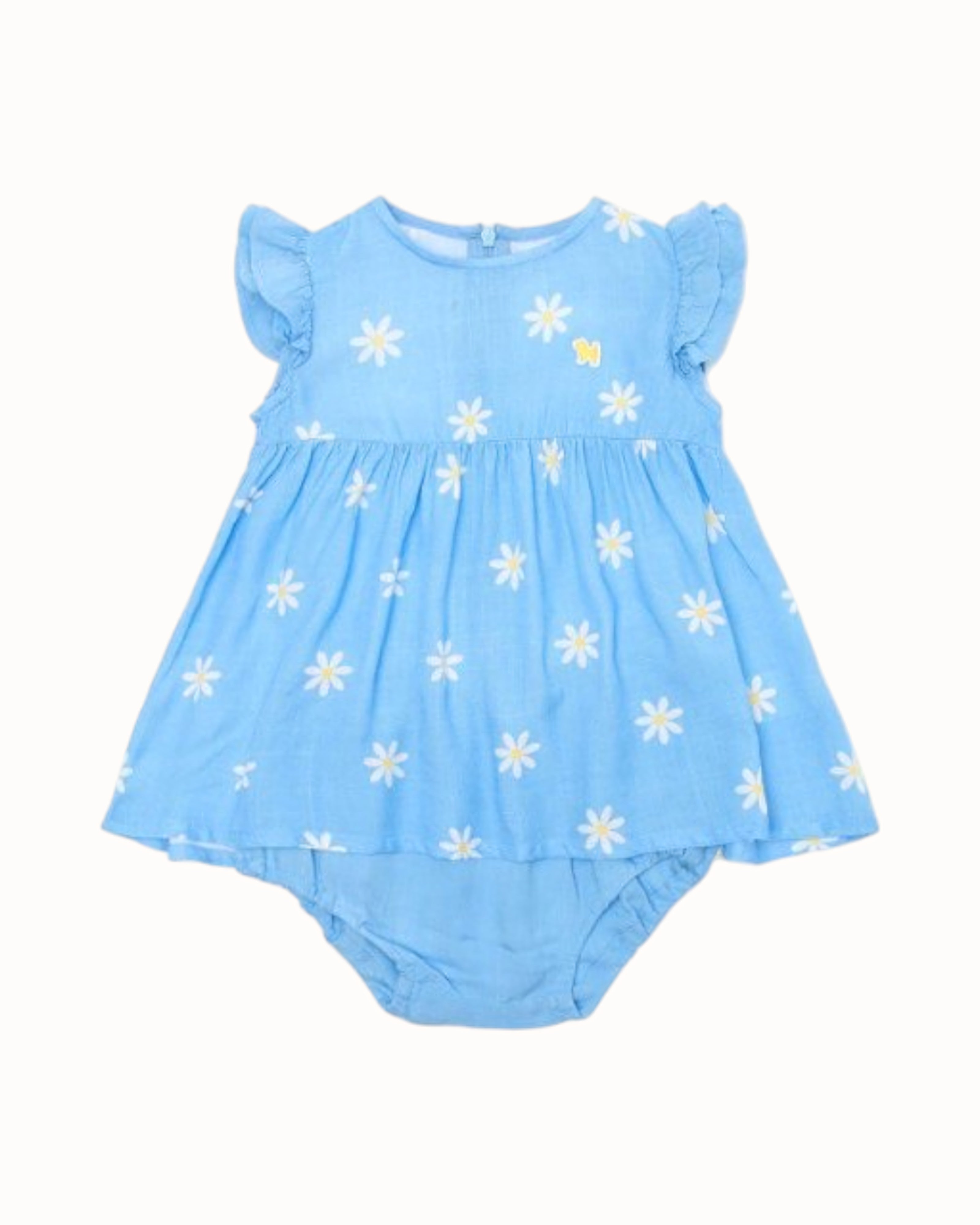 BLUEDOG BABY Daisy Floral Dress & Bloomer Set