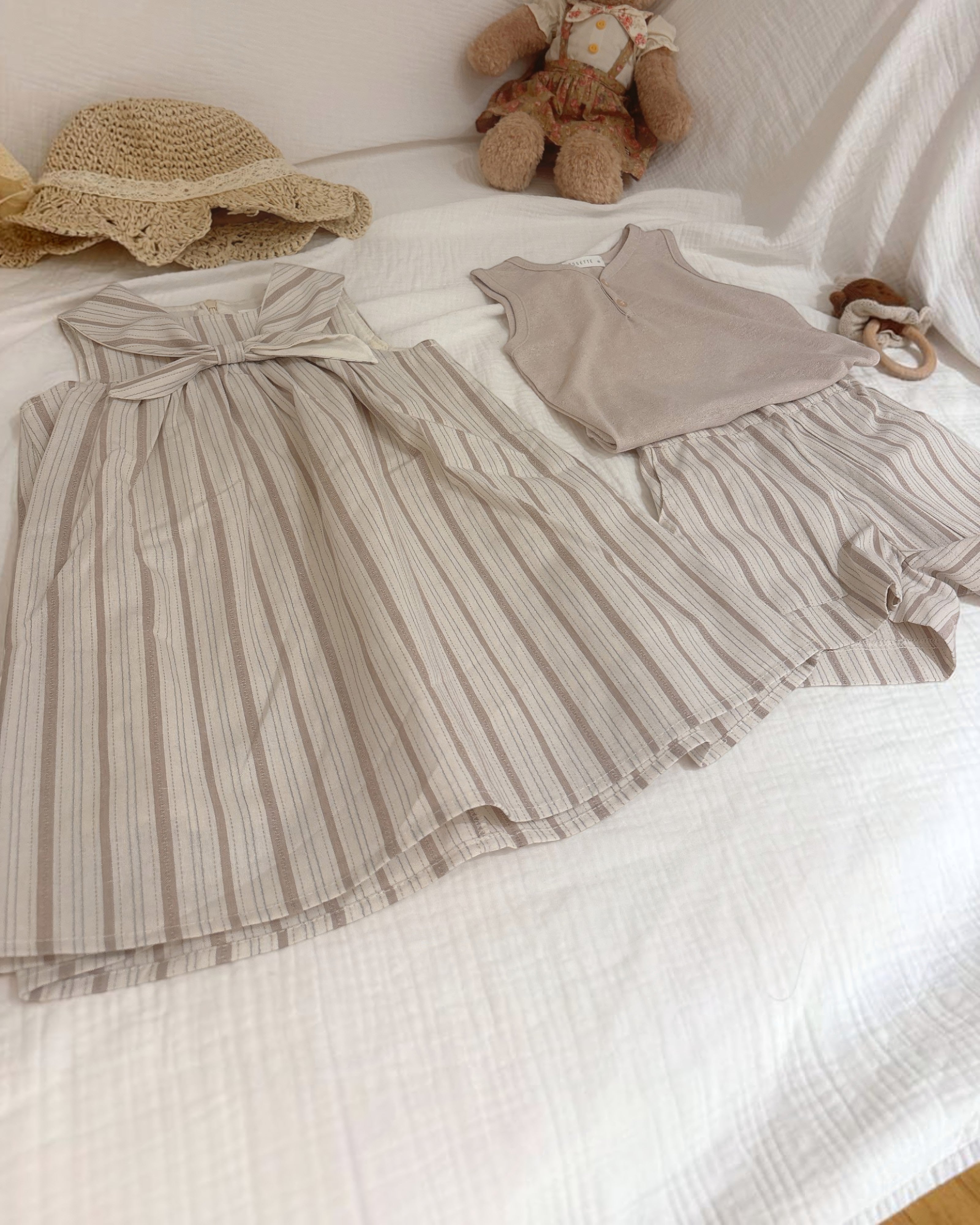 ROSETTE Marina Yacht Stripe Set - Yacht Sand