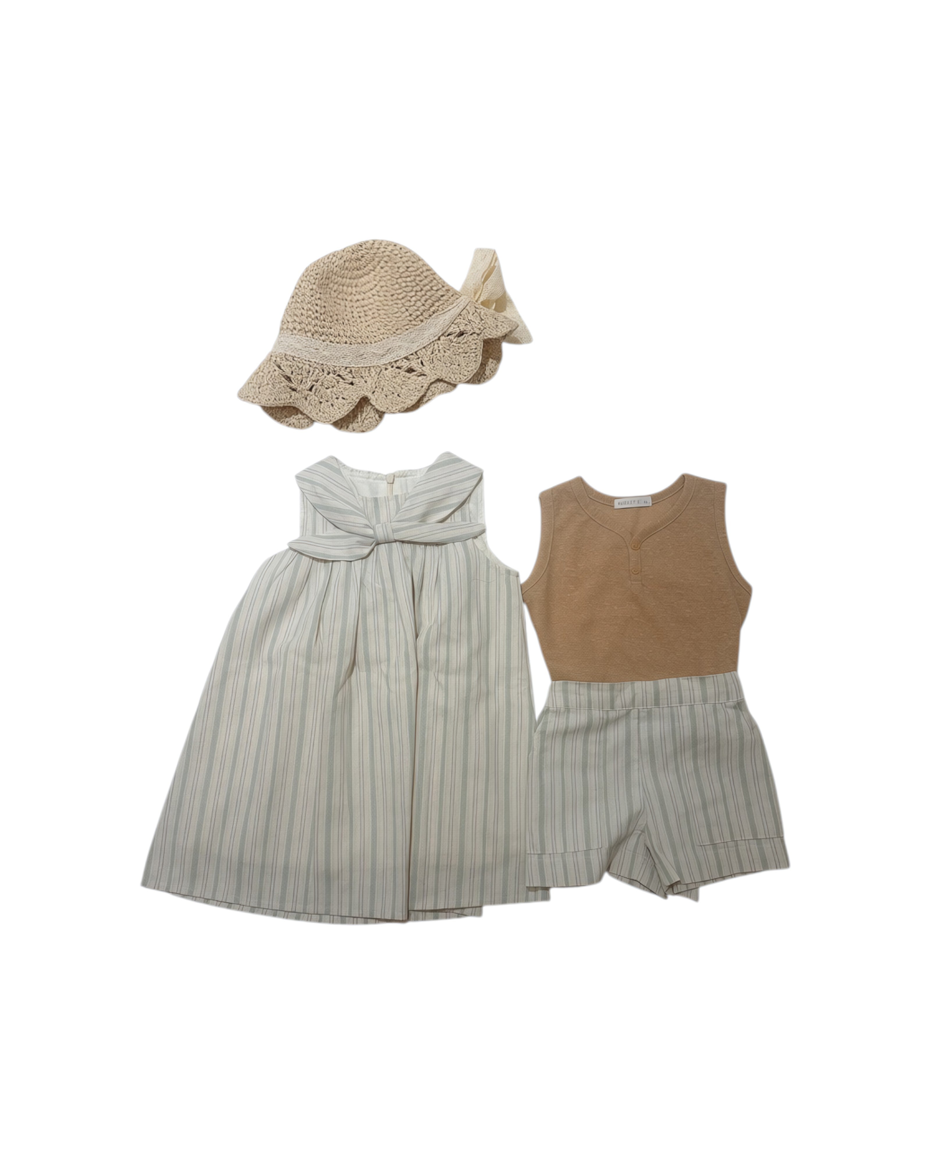 ROSETTE Marina Yacht Stripe Set - Sea Mist