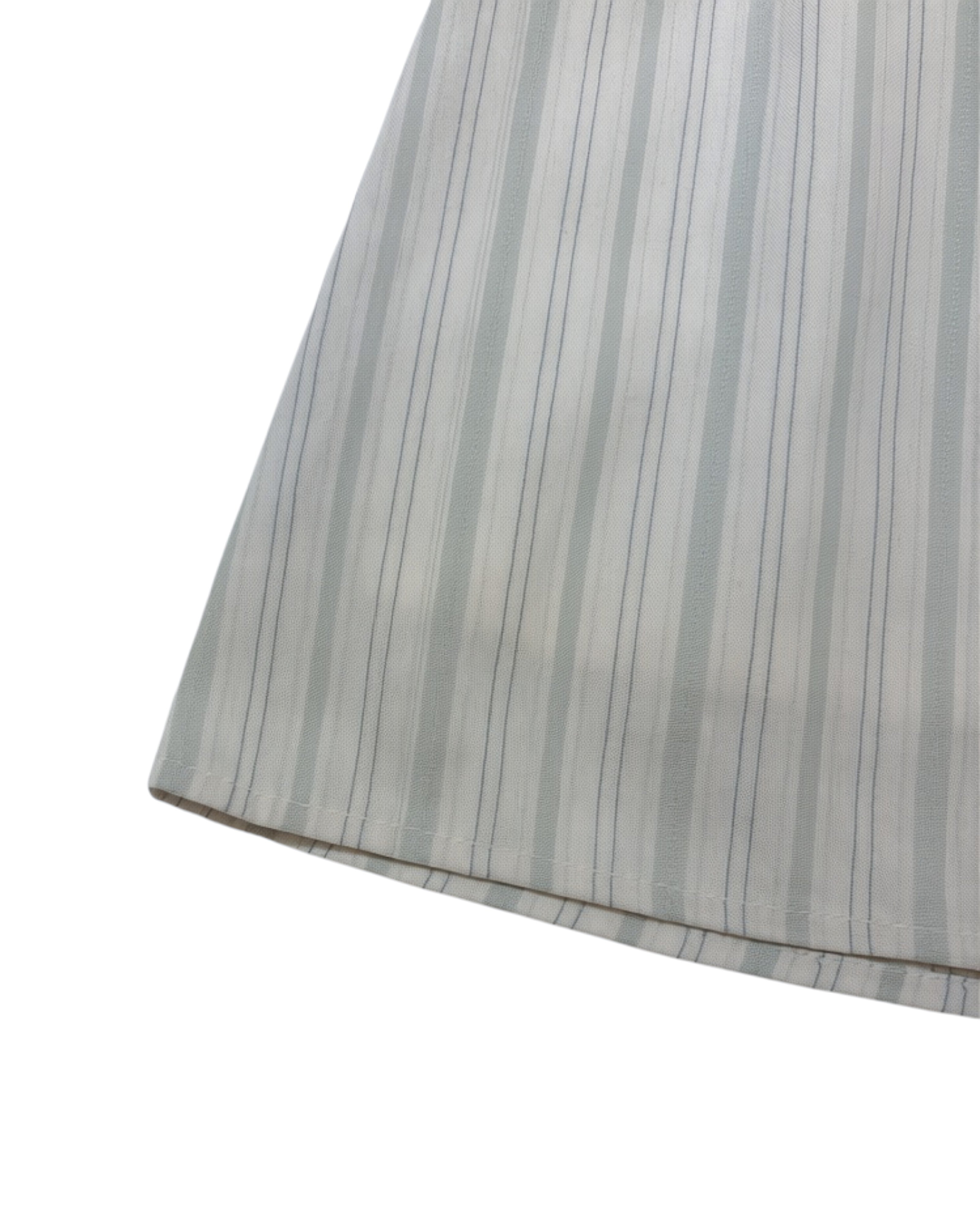 ROSETTE Marina Bow Dress – Yacht Stripe - Sea Mist