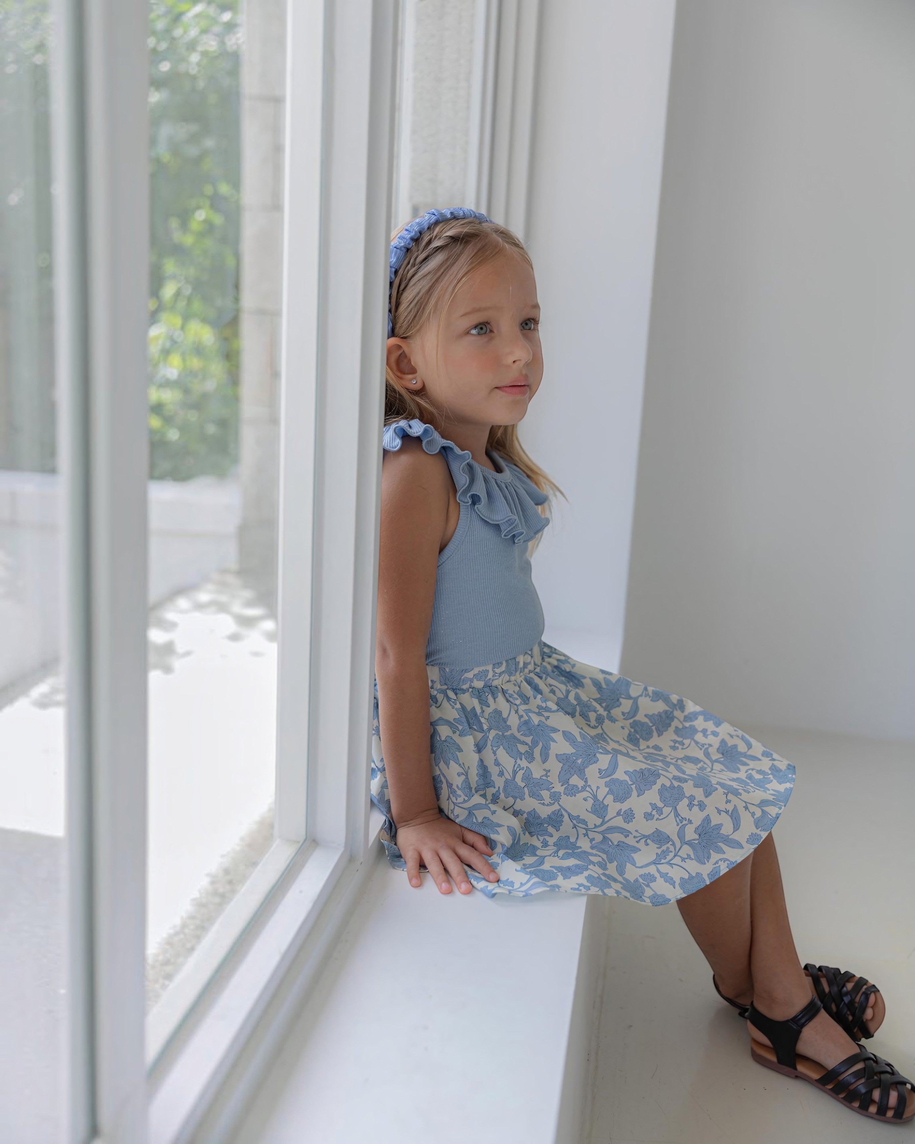 LENUA Roco Sleeveless Top & Lisa Floral Skirt Set