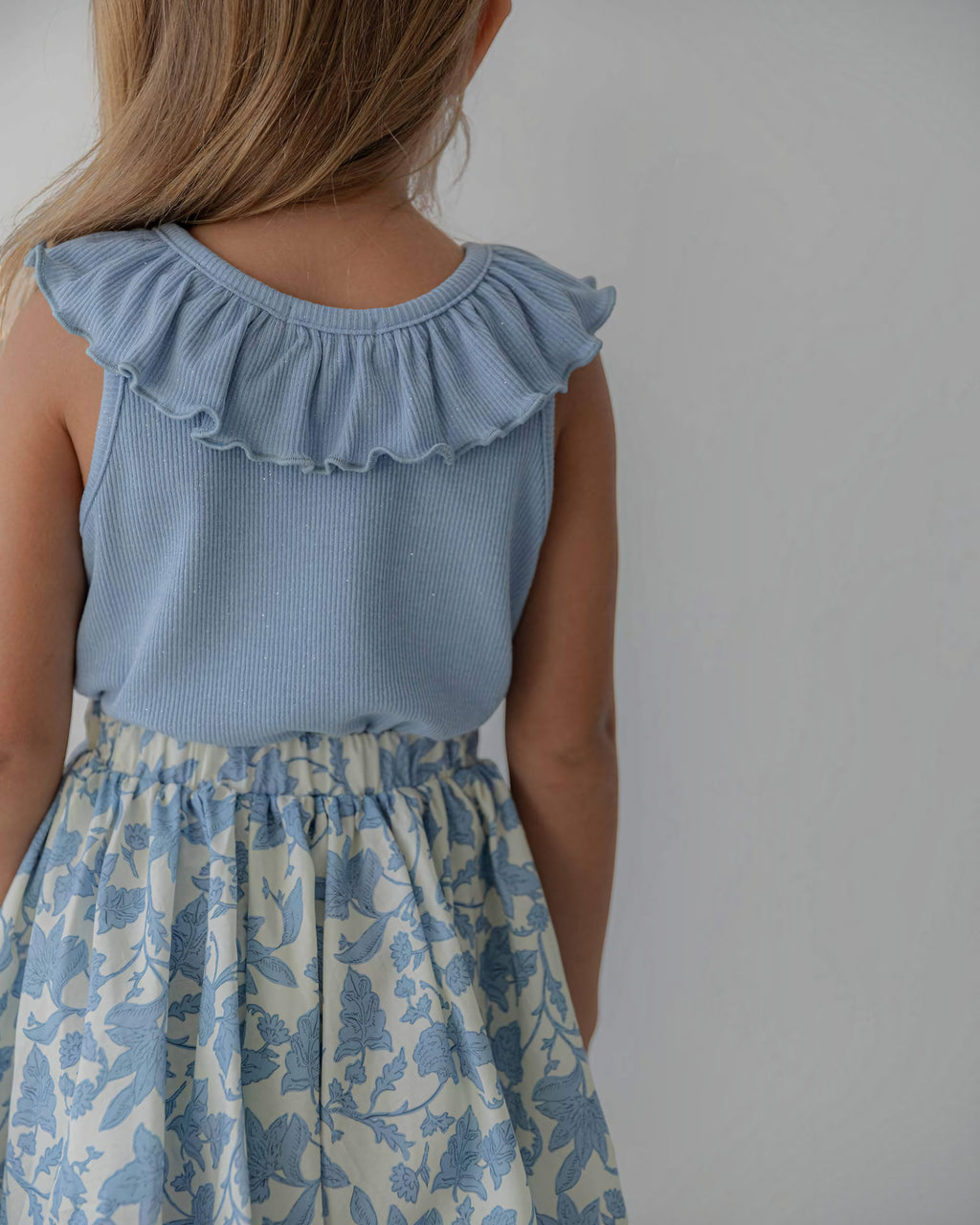LENUA Roco Sleeveless Top & Lisa Floral Skirt Set