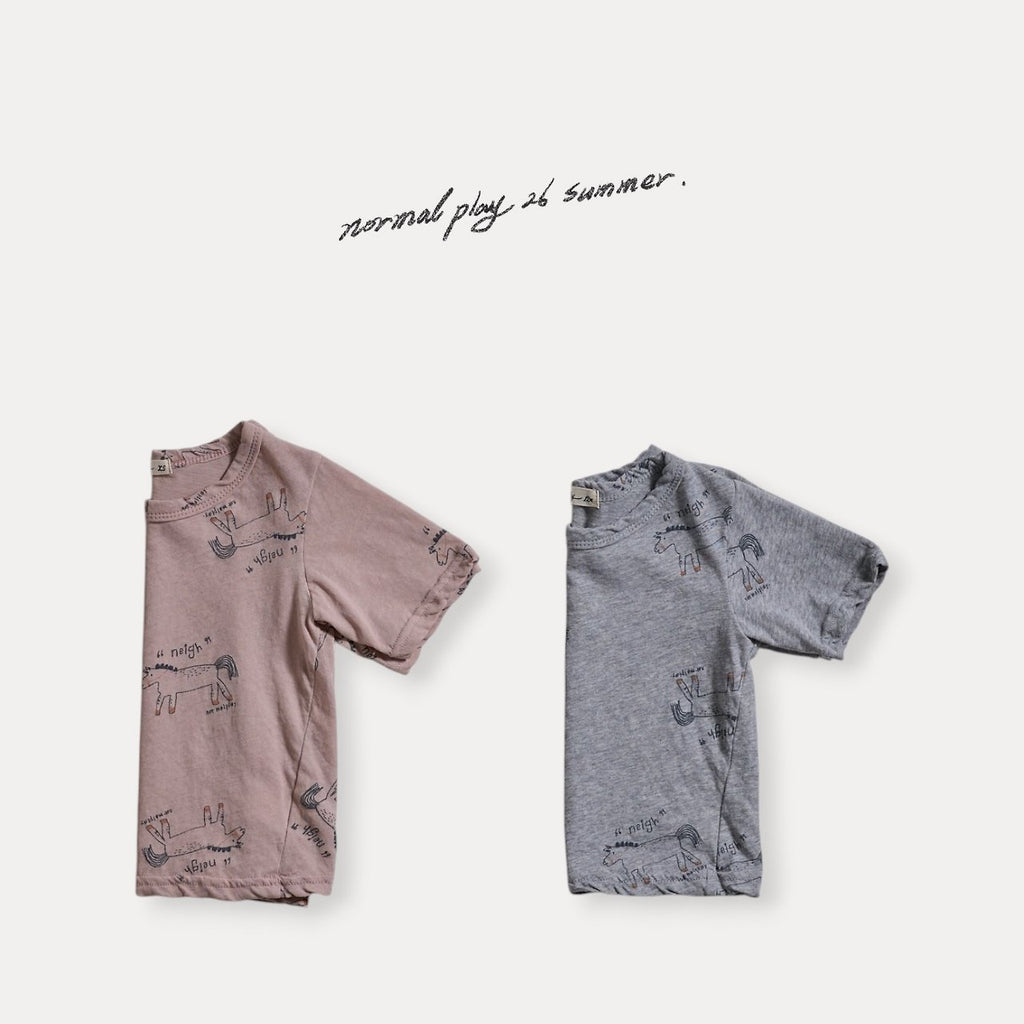 NORMALPLAY Midsummer Pony Tee