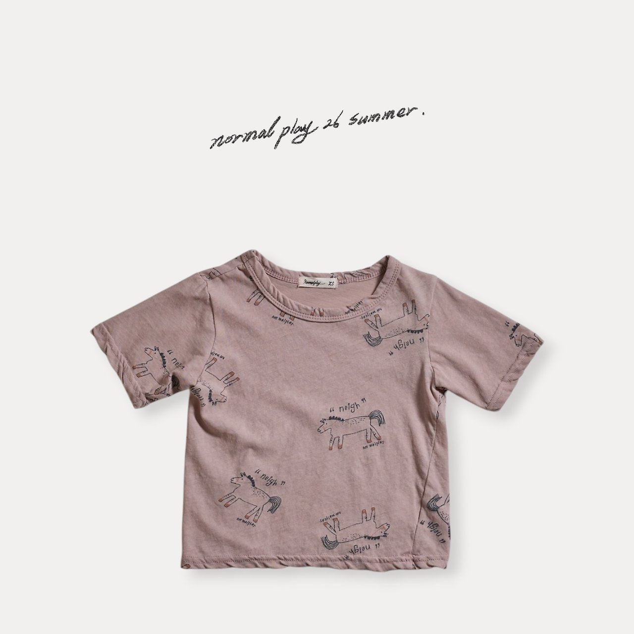 NORMALPLAY Midsummer Pony Tee