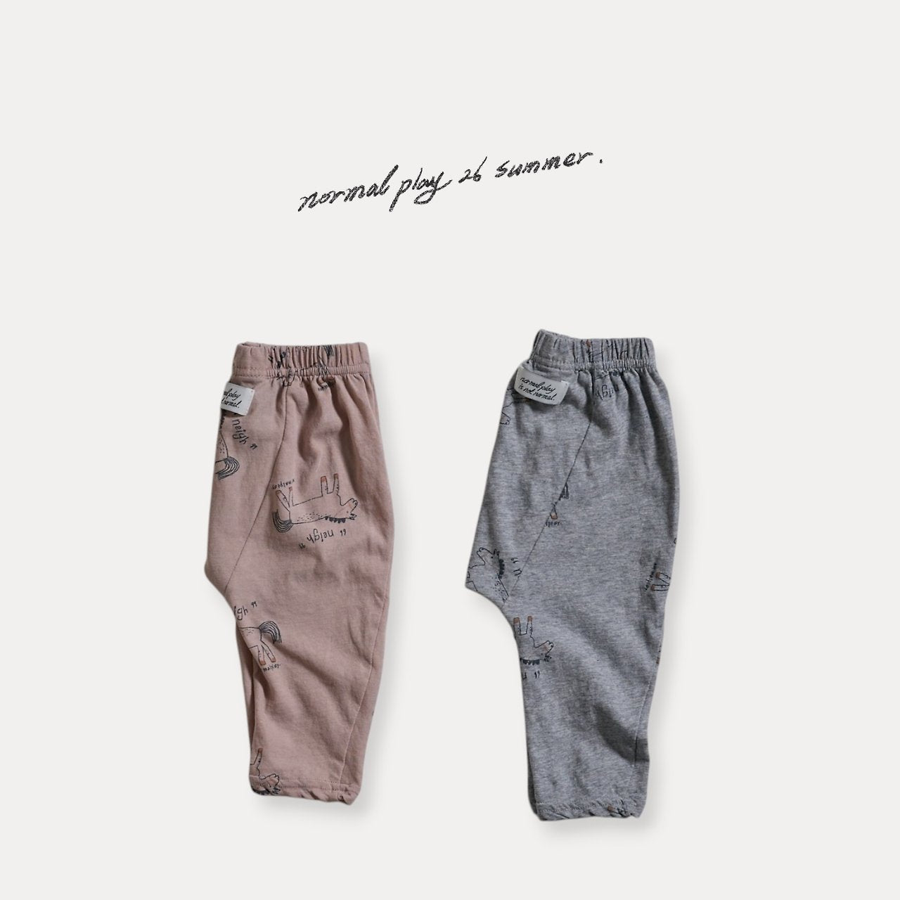 NORMALPLAY Midsummer Pony Baggy Pants
