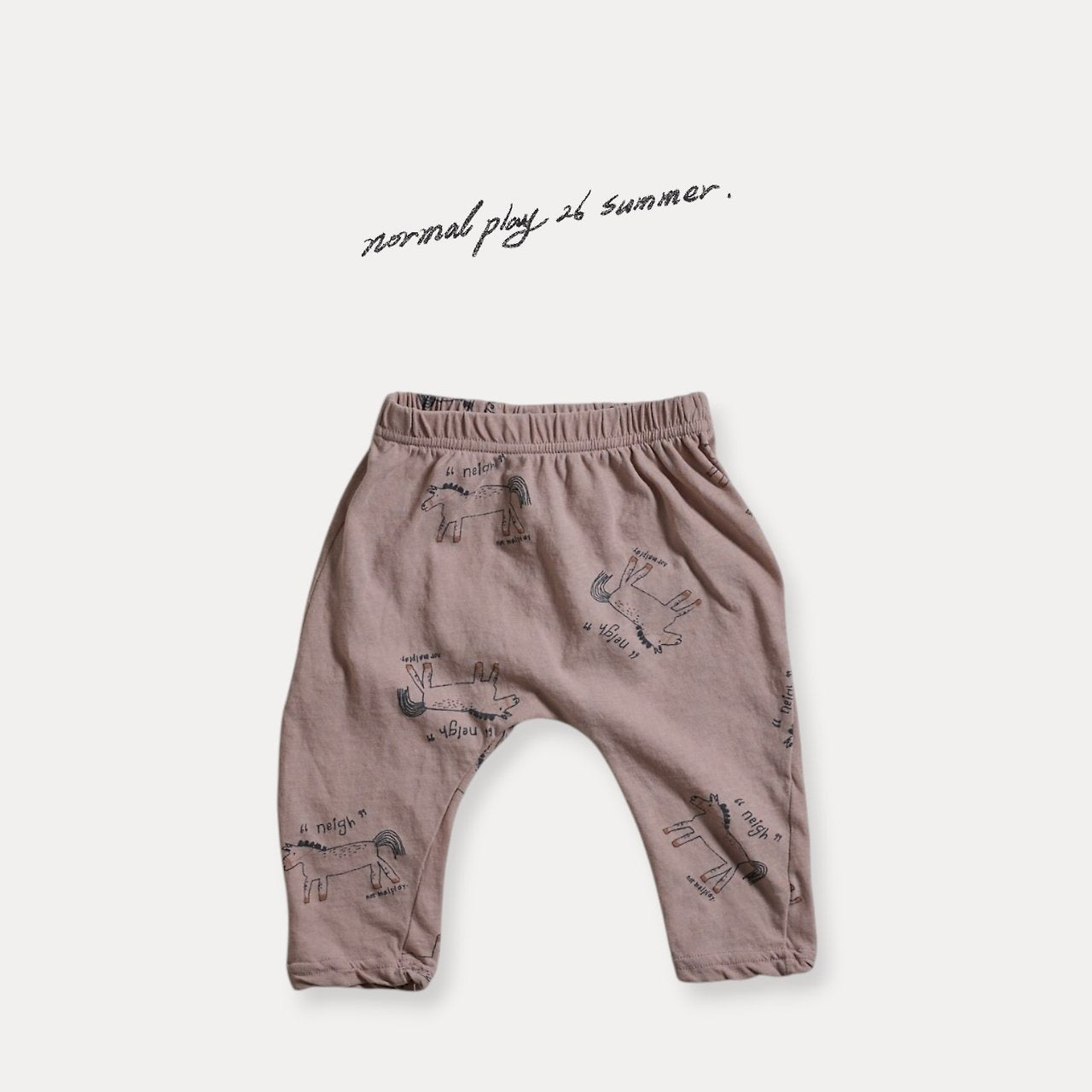 NORMALPLAY Midsummer Pony Baggy Pants