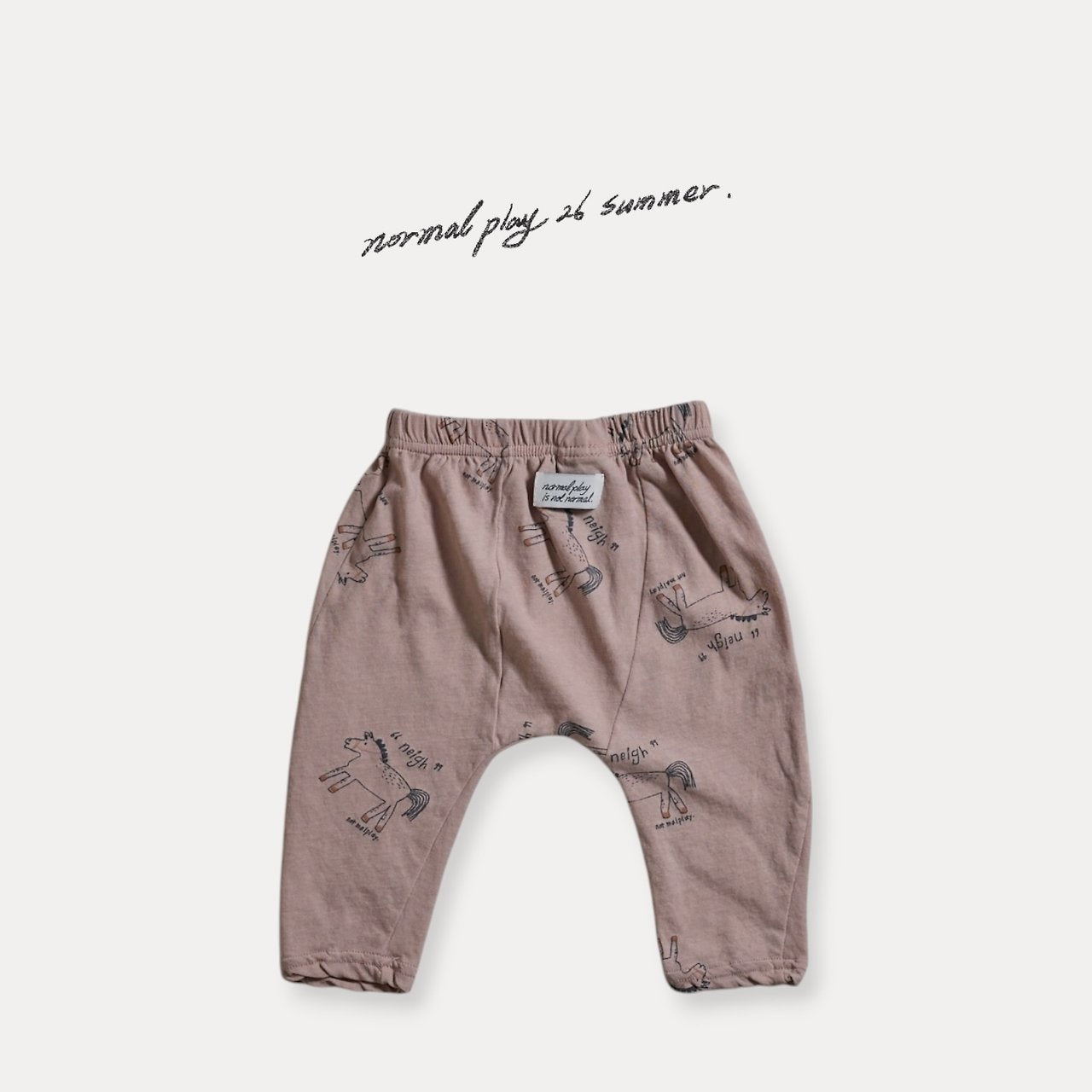 NORMALPLAY Midsummer Pony Baggy Pants