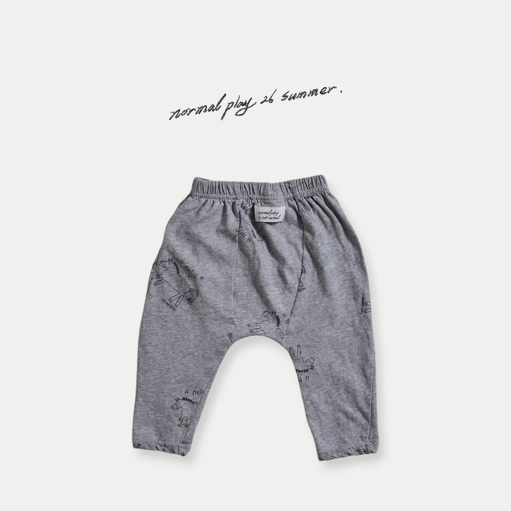NORMALPLAY Midsummer Pony Baggy Pants