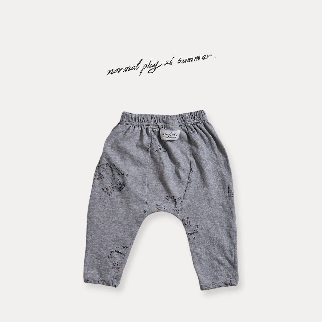 NORMALPLAY Midsummer Pony Baggy Pants