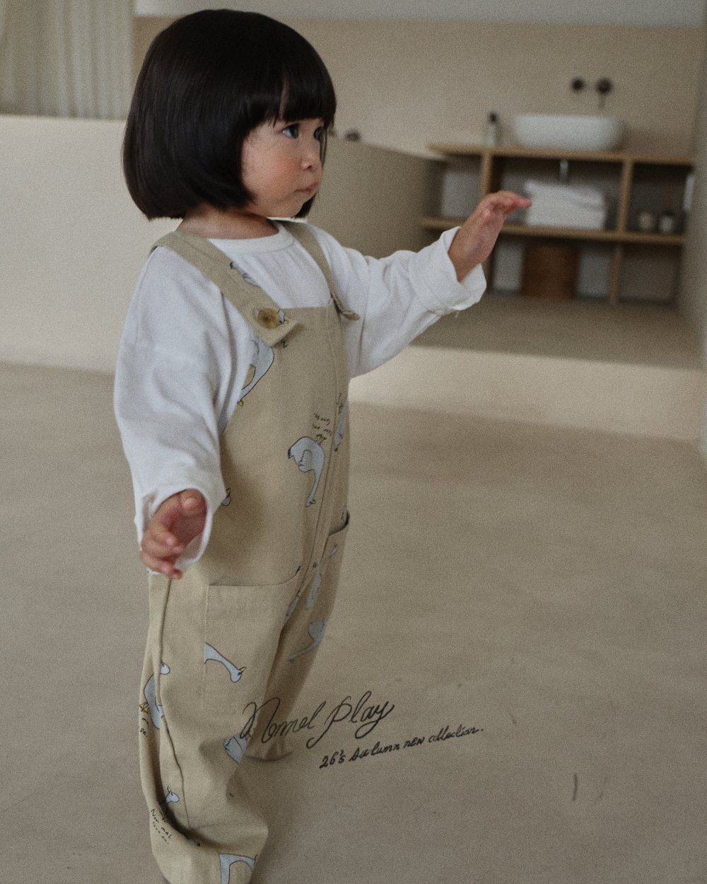 NORMALPLAY Normal Duck Twill Overalls
