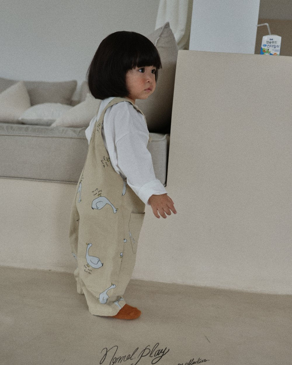 NORMALPLAY Normal Duck Twill Overalls