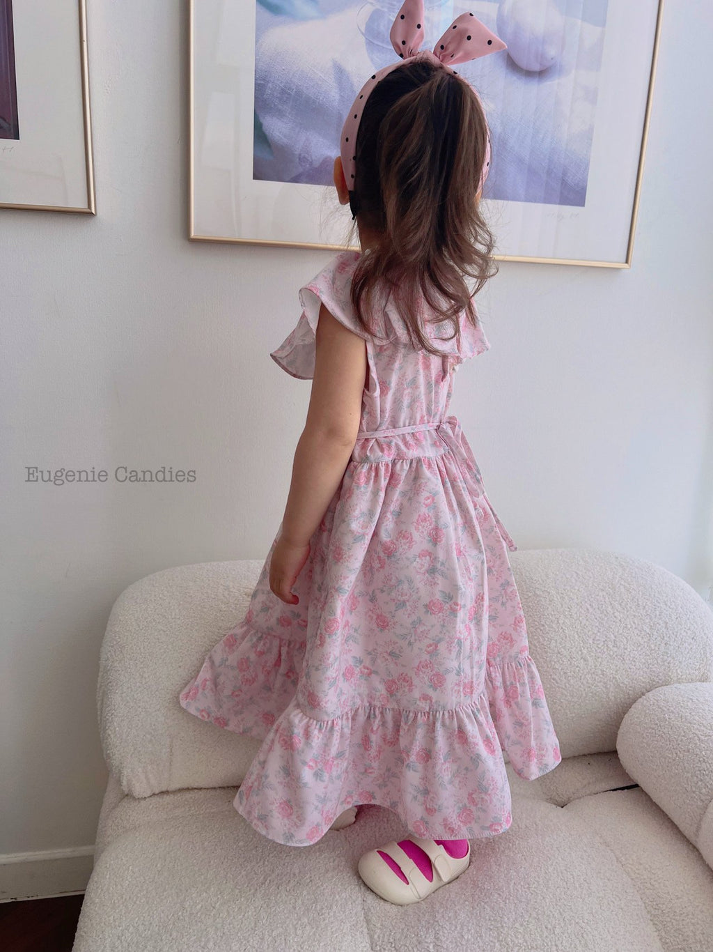 EUGENIE CANDIES Prilly Rose Ruffle Dress