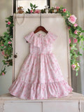 EUGENIE CANDIES Prilly Rose Ruffle Dress