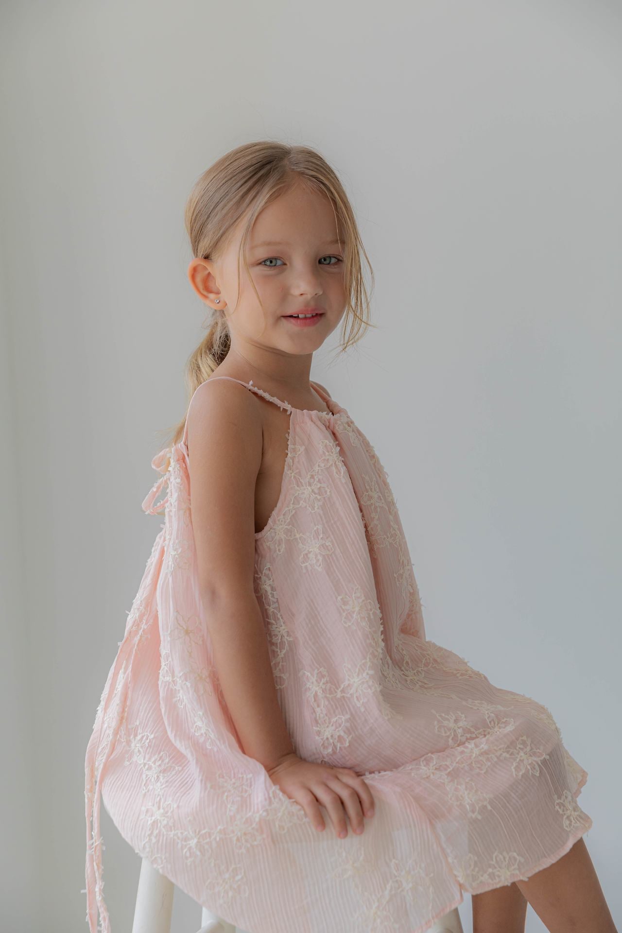 LENUA Sally Embroidered Summer Dress