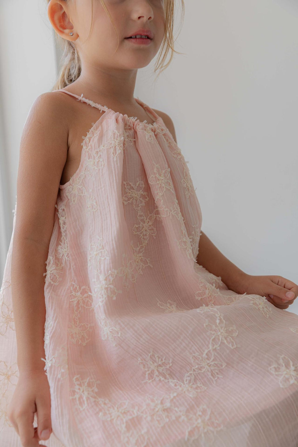 LENUA Sally Embroidered Summer Dress