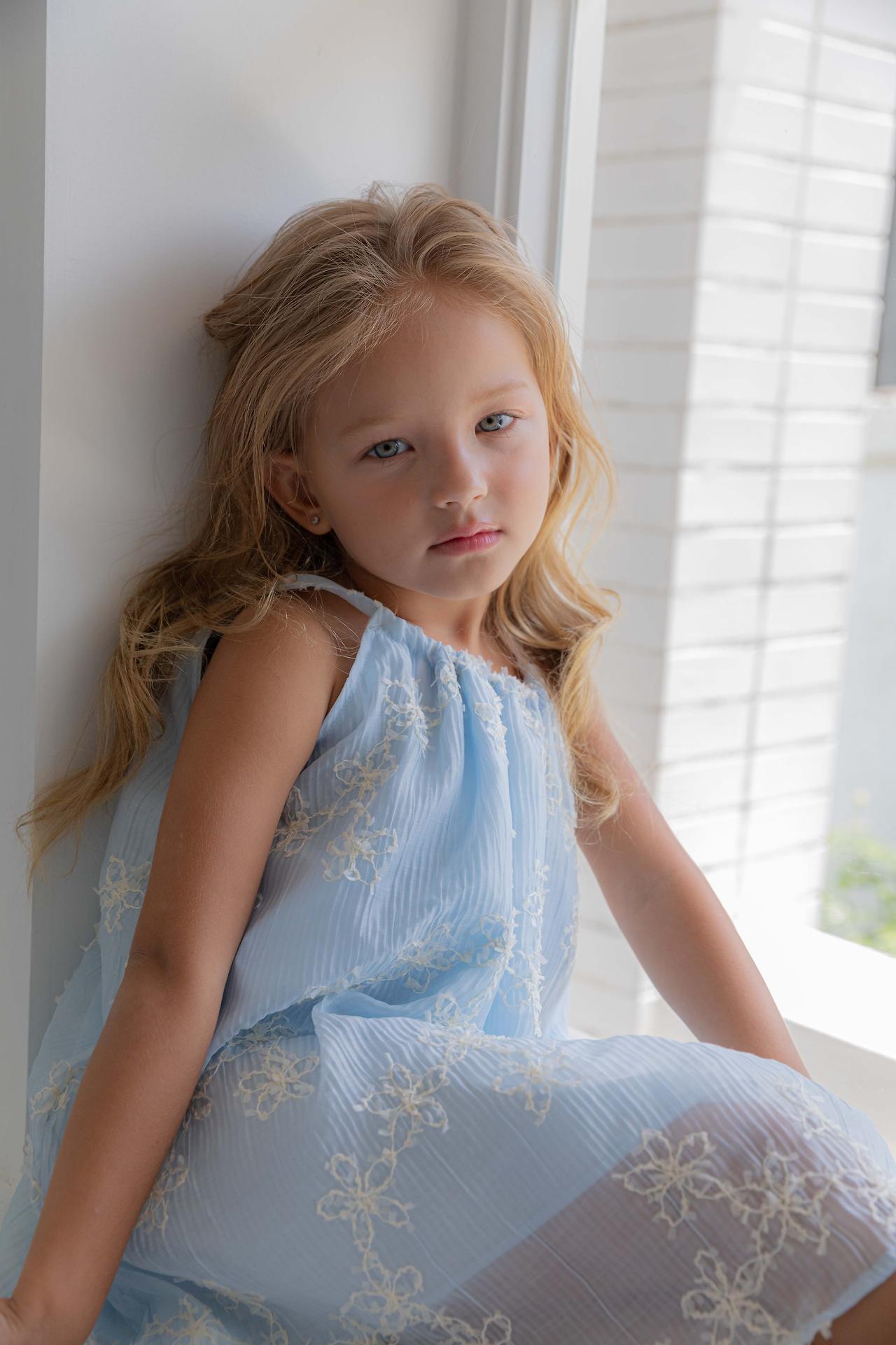 LENUA Sally Embroidered Summer Dress