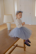 LENUA Mode Reversible Tulle Skirt