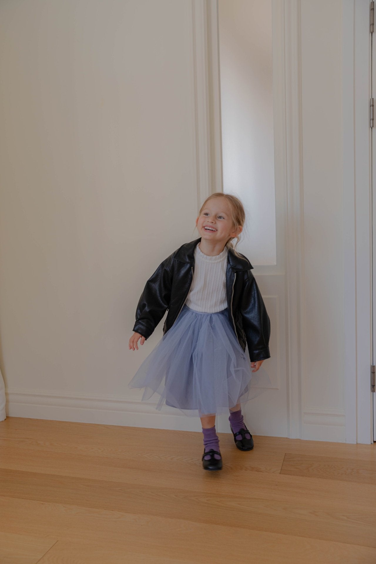 LENUA Mode Reversible Tulle Skirt