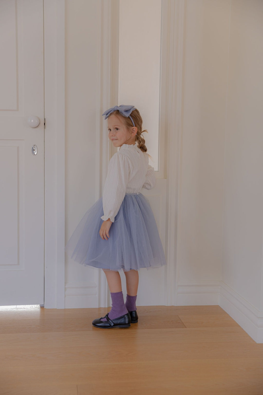LENUA Mode Reversible Tulle Skirt