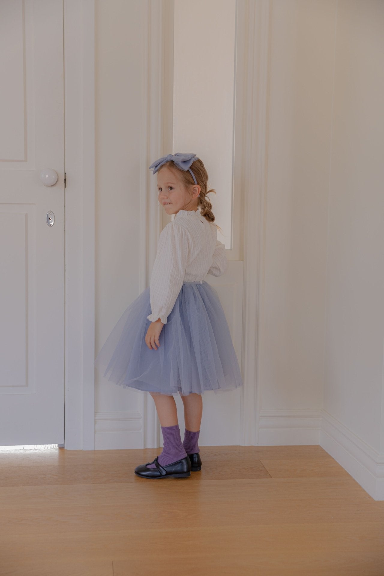 LENUA Mode Reversible Tulle Skirt