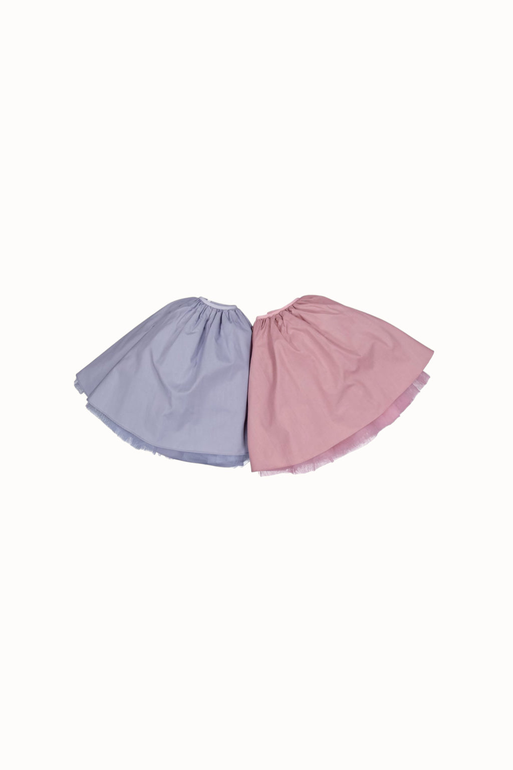 LENUA Mode Reversible Tulle Skirt