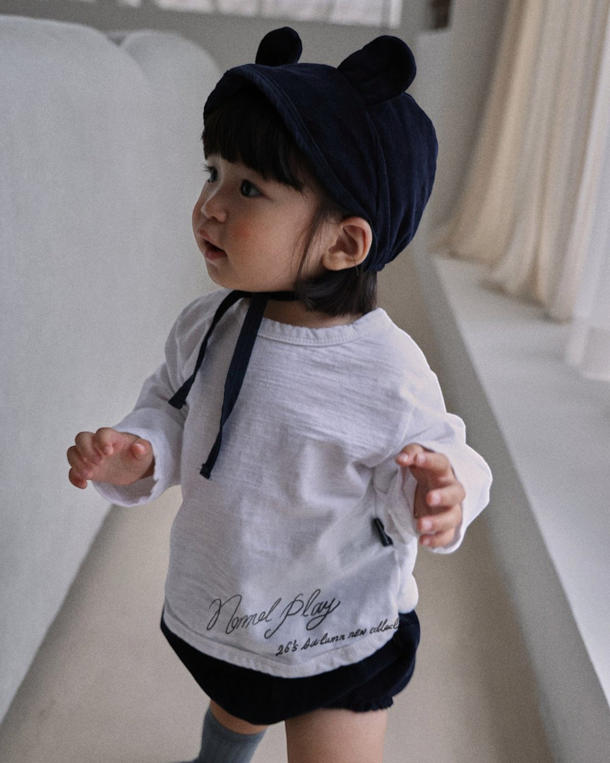NORMAL PLAY — Cookie Bonnet & Bloomer Set