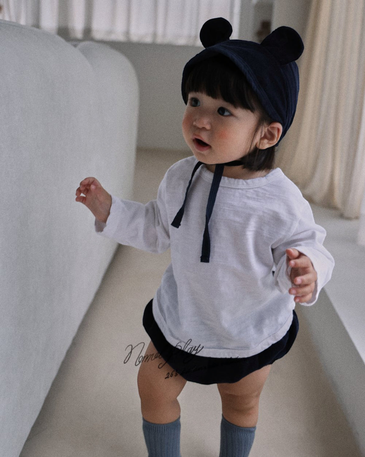 NORMAL PLAY — Cookie Bonnet & Bloomer Set