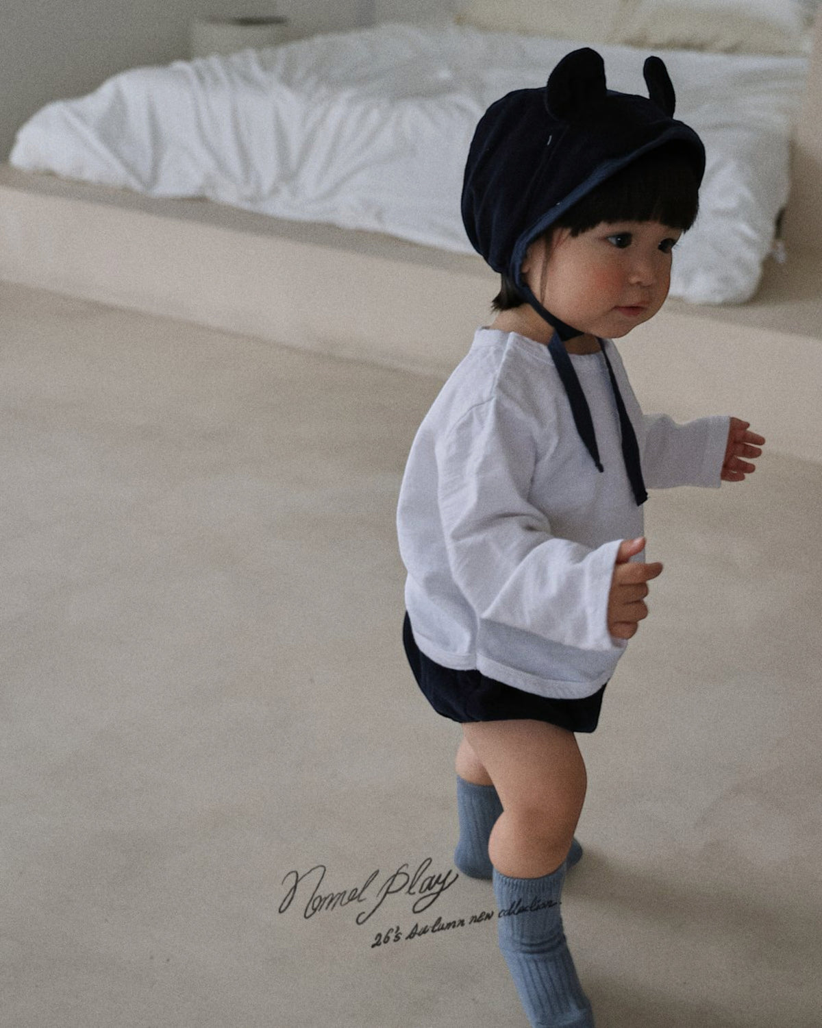 NORMAL PLAY — Cookie Bonnet & Bloomer Set