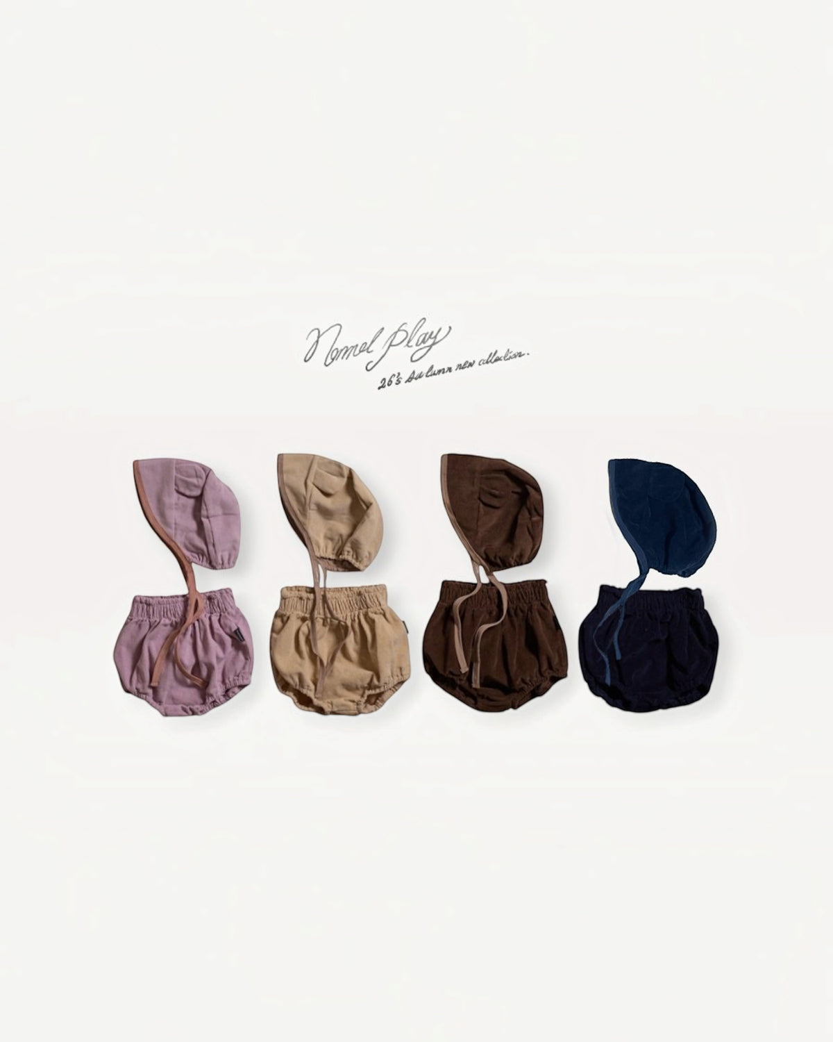 NORMAL PLAY — Cookie Bonnet & Bloomer Set