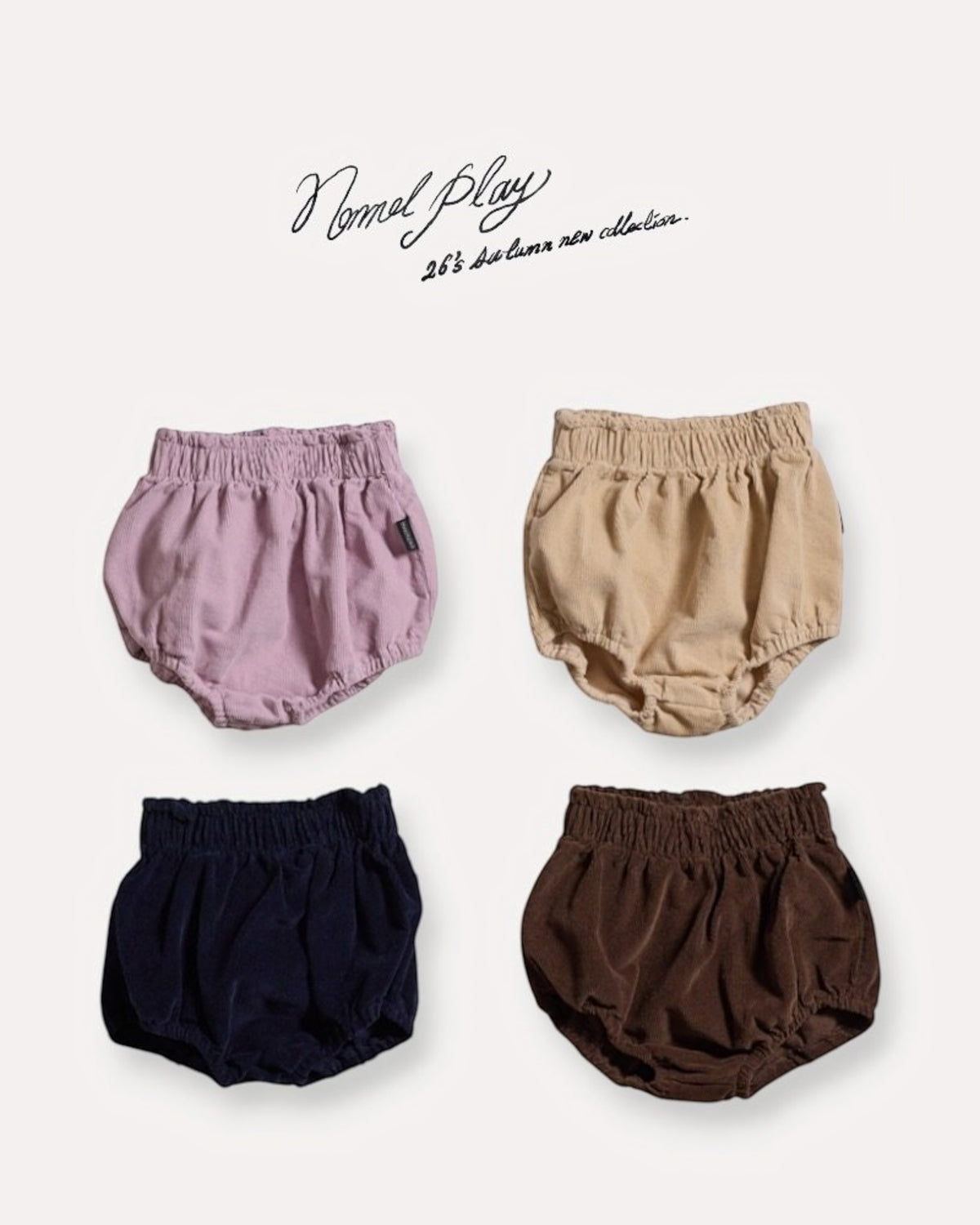 NORMAL PLAY — Cookie Bonnet & Bloomer Set