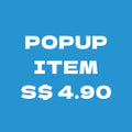 Popup item S$ 4.90
