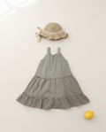 STUDIO M Willow Cotton Gauze Dress & Cardigan Set