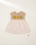 ETTOI Sadi Crochet Dress with Bloomers – Beige