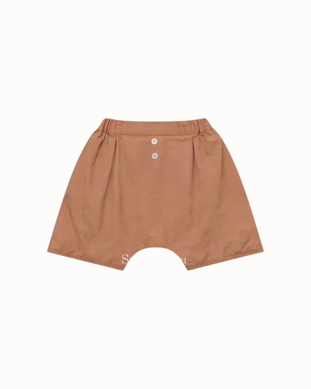 SUSU&CRA Mini Le Temps Baggy Pants – Orange Camel
