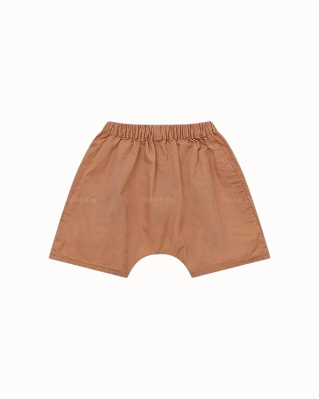 SUSU&CRA Mini Le Temps Baggy Pants – Orange Camel