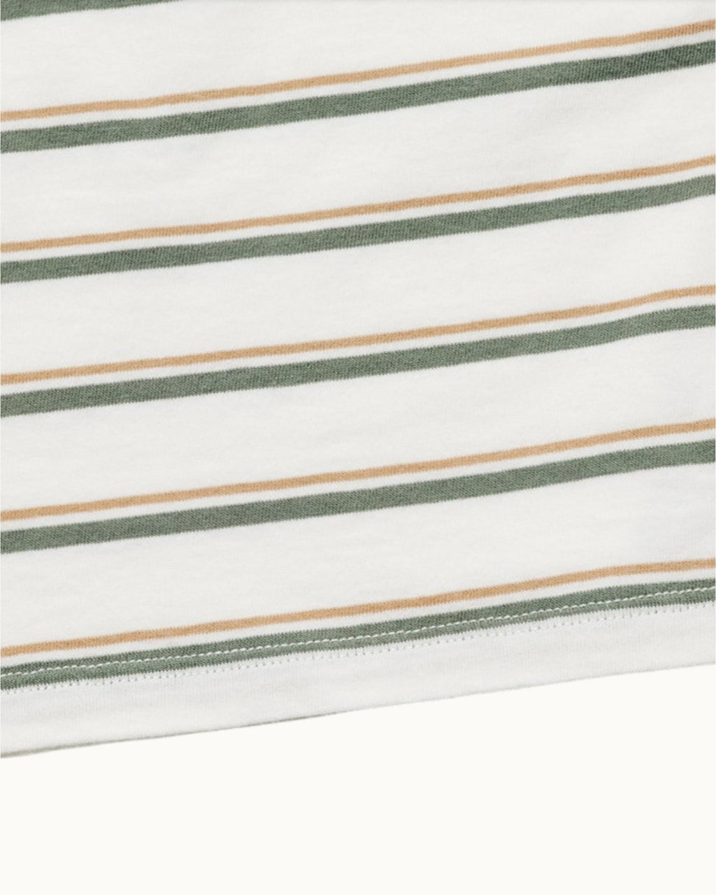 SUSU&CRA Mini Hairo Striped Sleeveless T-Shirt – Green