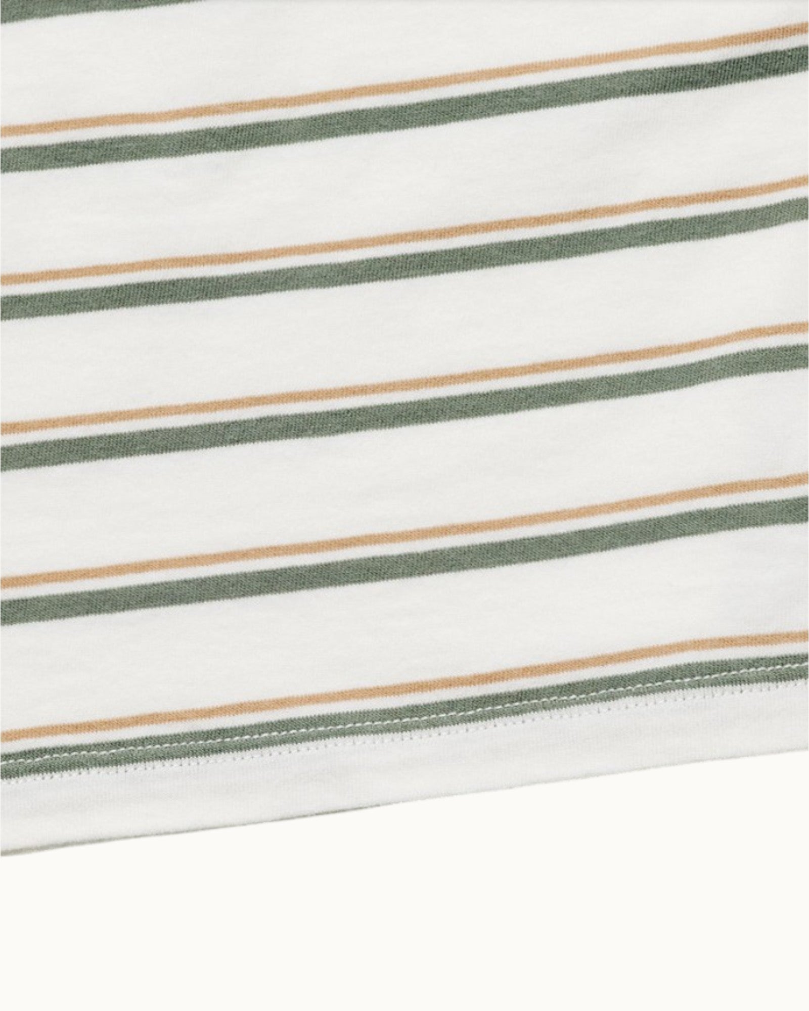 SUSU&CRA Mini Hairo Striped Sleeveless T-Shirt – Green